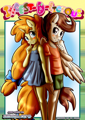 [Anibaruthecat] Incest - D - Licious (My Little Pony: Friendship is Magic) [Spanish] [Red Fox Makkan] cover