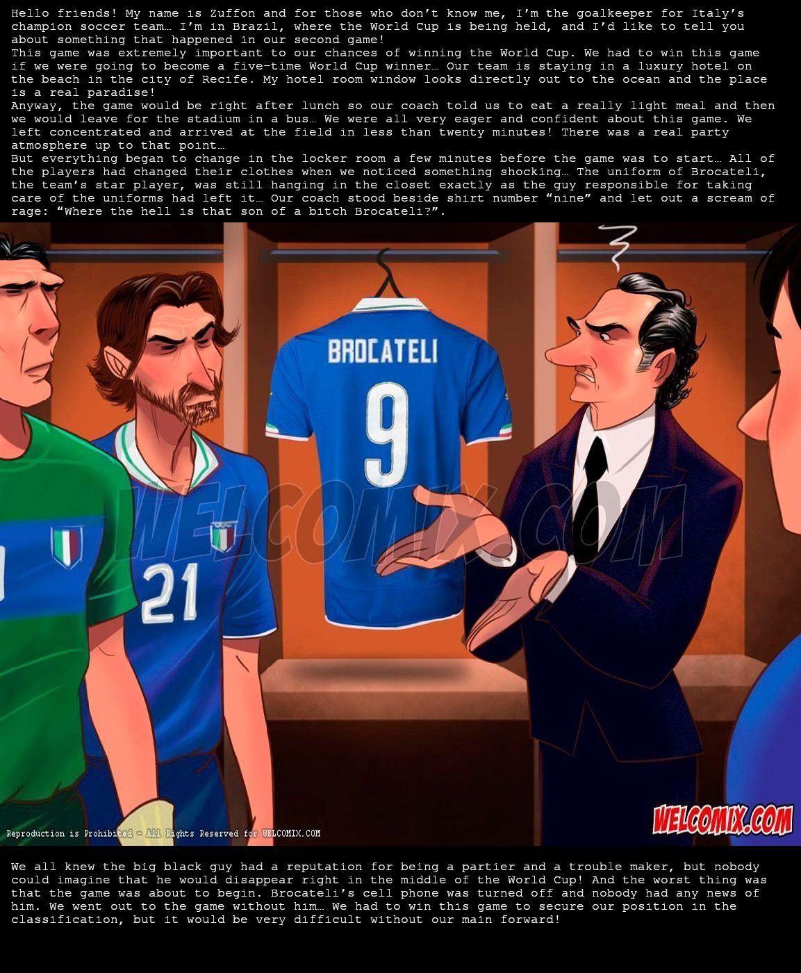 World Cup Tales  - 3  "A Novel" - english page 2 full