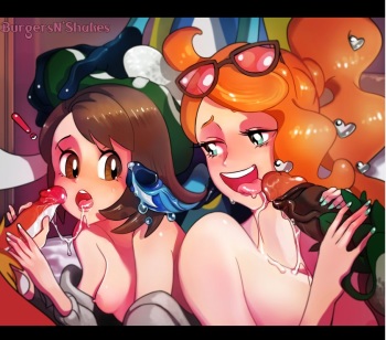 [BurgersN'Shakes] Pokémon Trainers Playtime cover