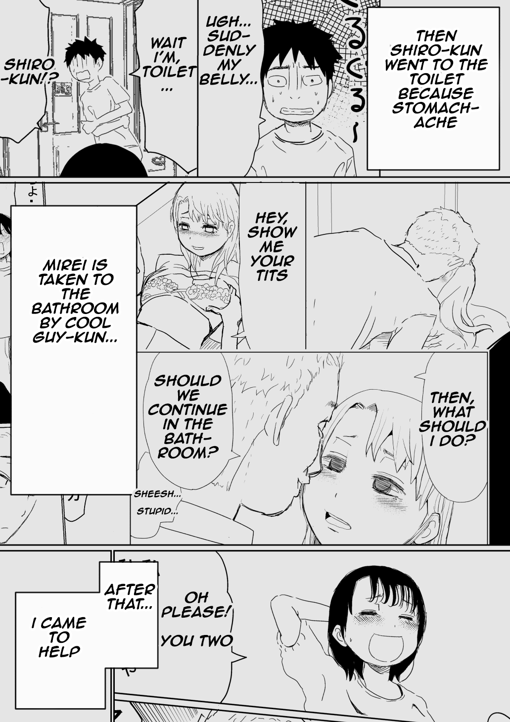 Ore no Kyonyuu Kanojo ga, Yarichin to Ofuro ni Hairu Koto ni NTR 2 | My big boobs girlfriend is take a shower with playboy NTR 2 page 11 full