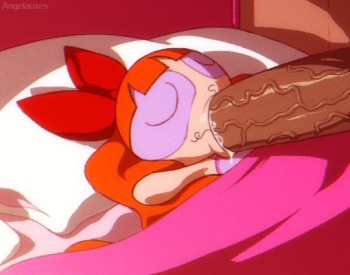 Blossom sleeping + a horny guy = cover