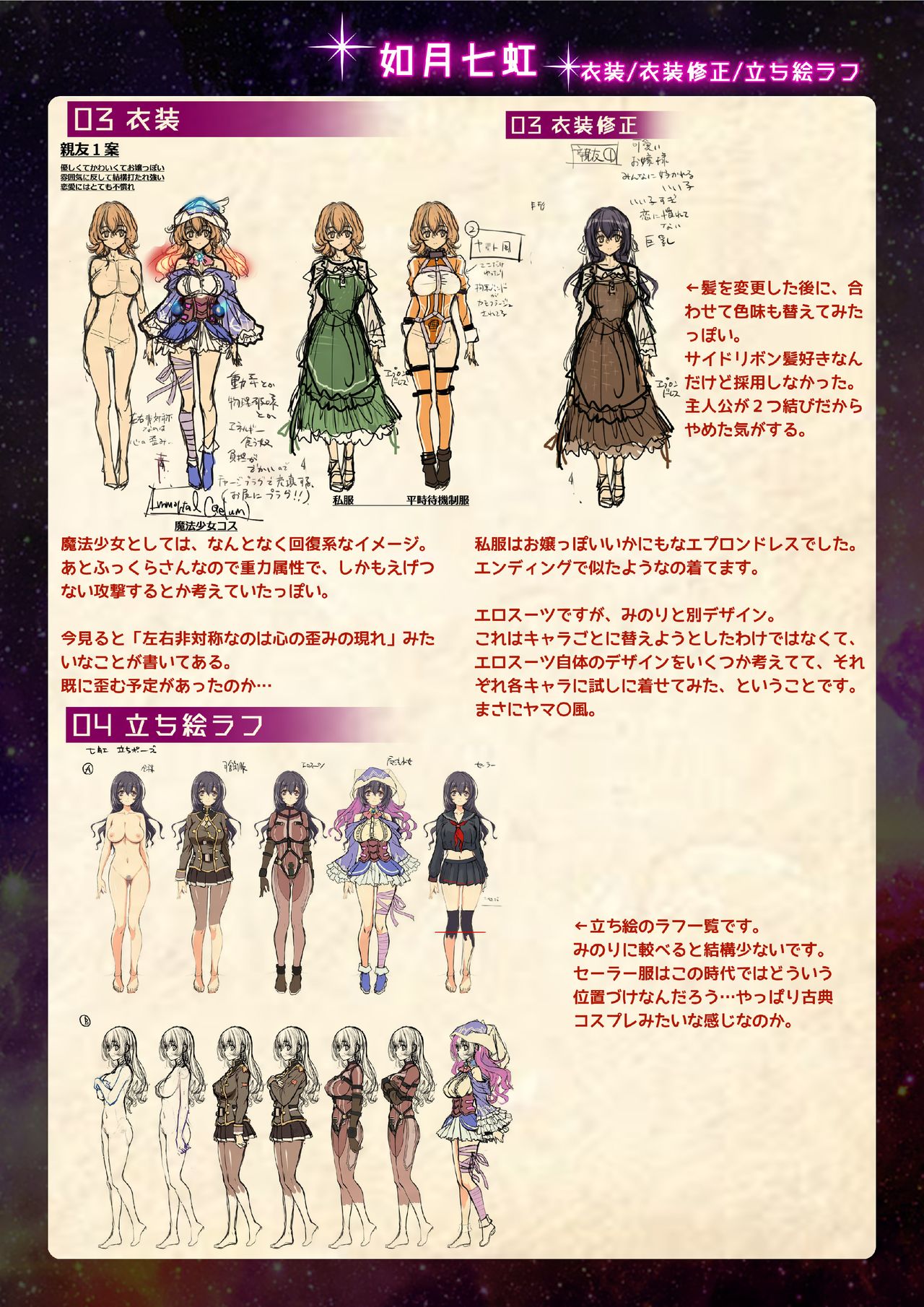 【魔法少女消耗戦線DEADΩAEGIS】デジタルラフ原画集 page 5 full