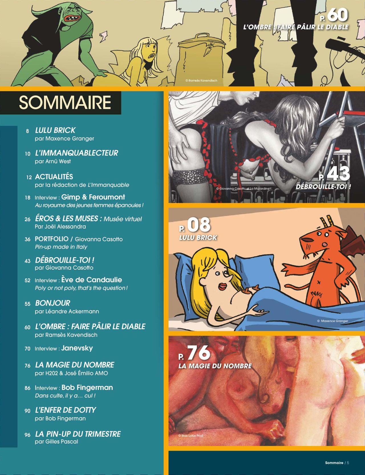 L'Immanquable - Hors-Série - Spécial Érotisme N°22 page 5 full