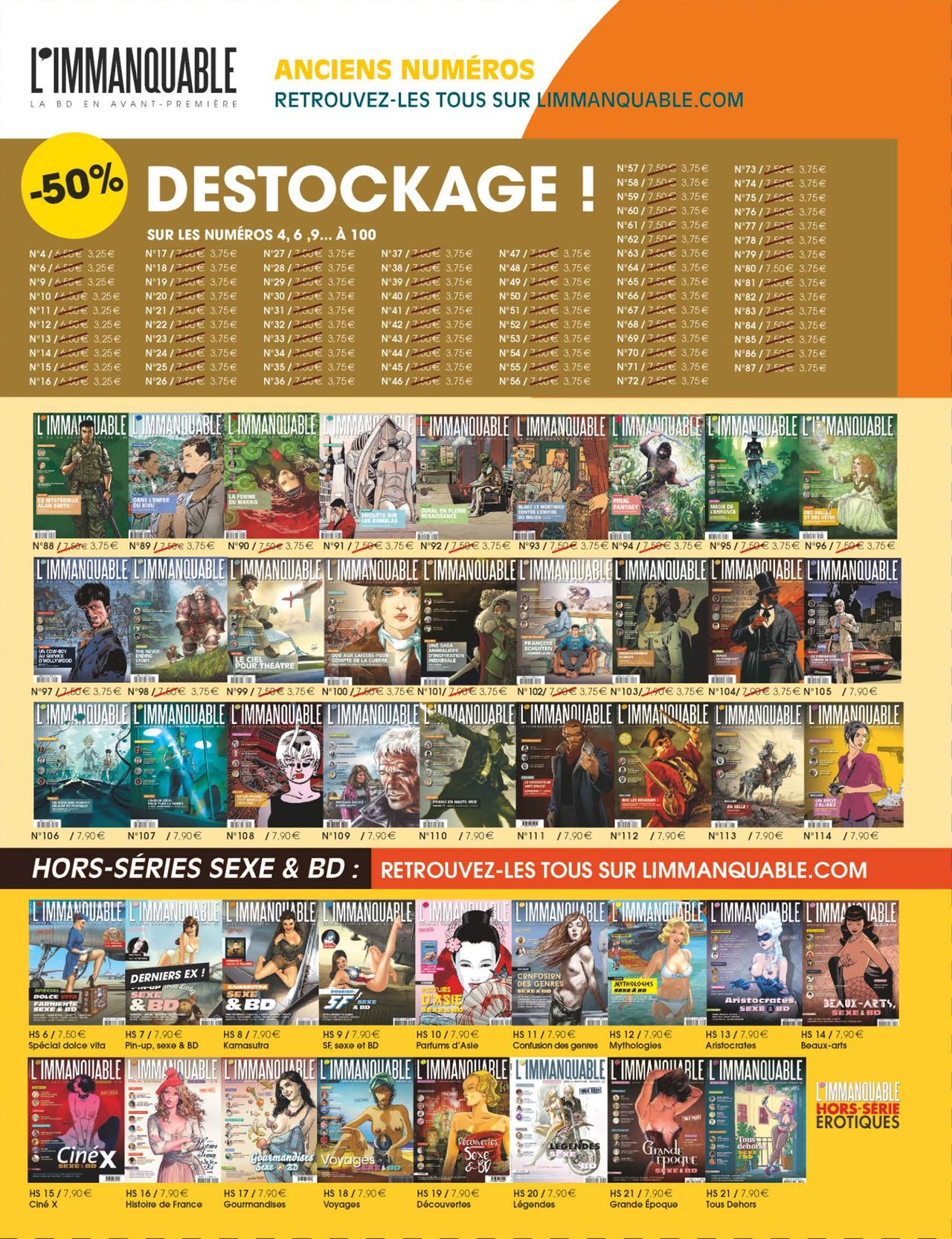 L'Immanquable - Hors-Série - Spécial Érotisme N°22 page 6 full