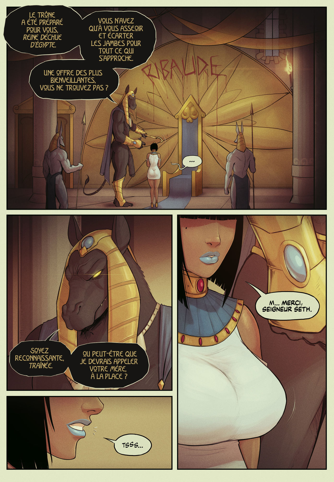Legend of queen Opala - In the shadow of anubis Chapitre un page 10 full