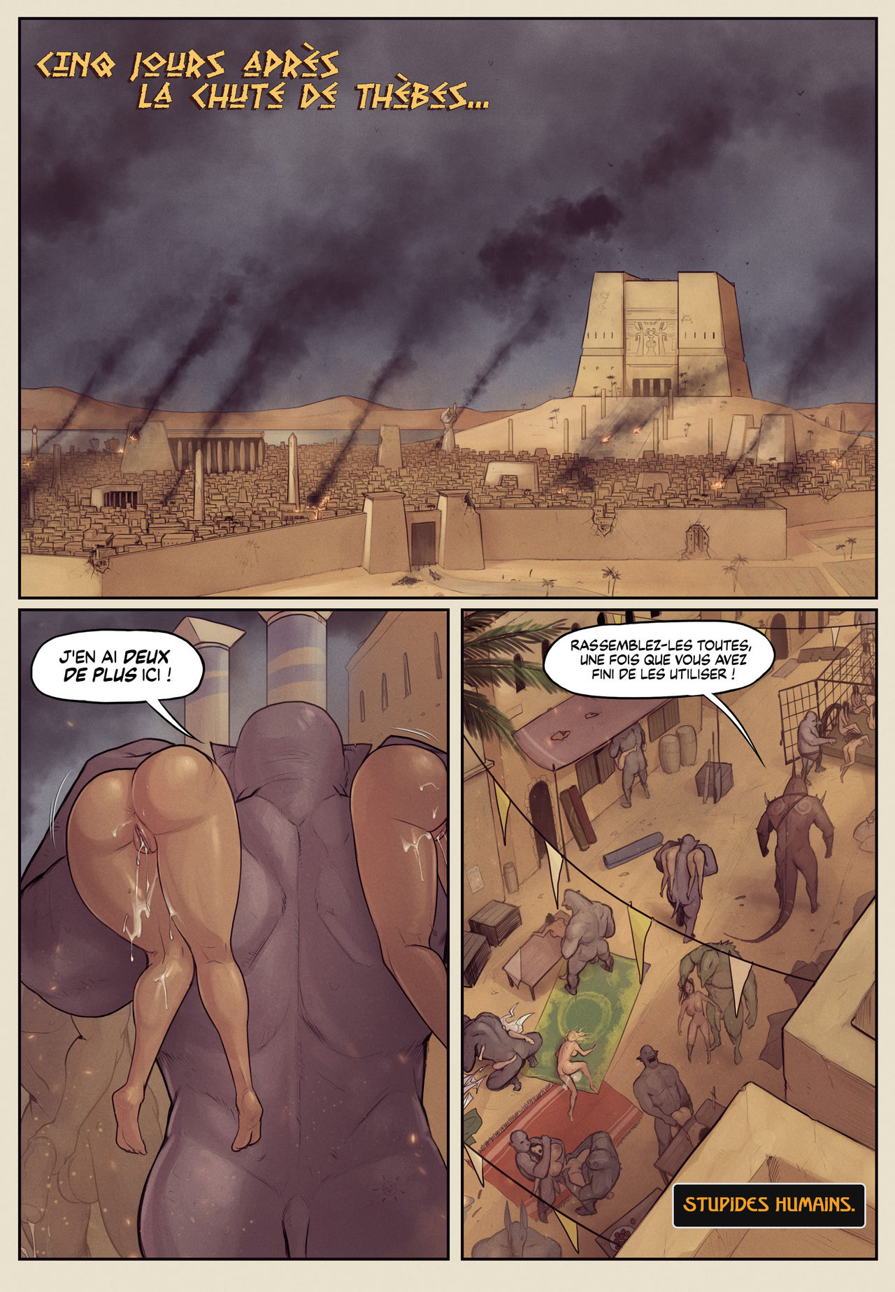 Legend of queen Opala - In the shadow of anubis Chapitre un page 6 full