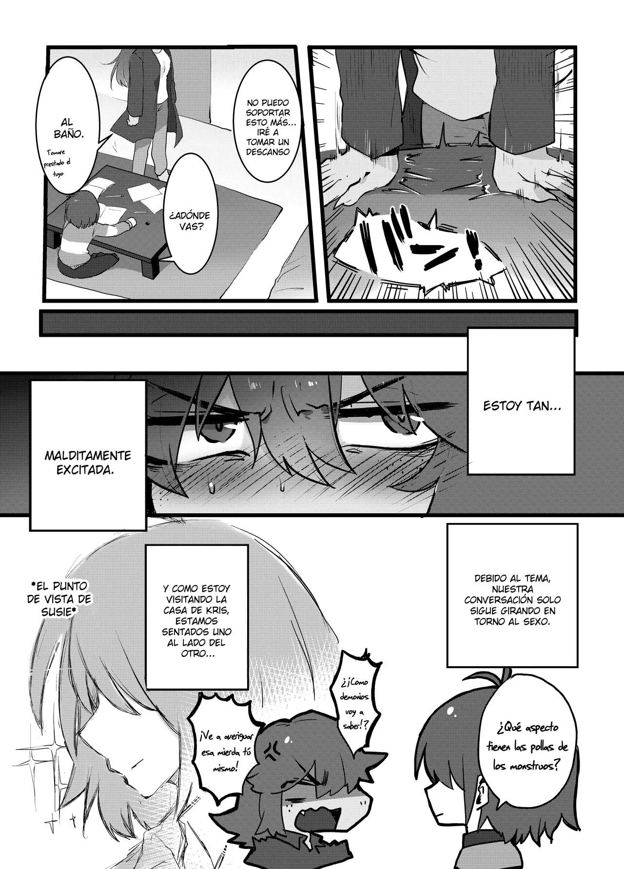 Ningen to Monster demo Aka-chan wa Dekimasu ka!? | ¿¡Puede un humano y un monstruo hacer un bebé!? + Extras page 3 full