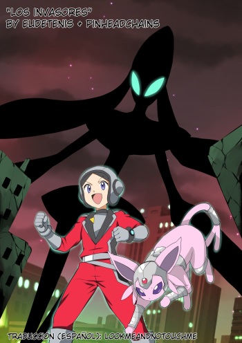 [pinheadchains-eudetenis] The invaders / Los invasores (Pokémon)[Colored-Spanish] cover