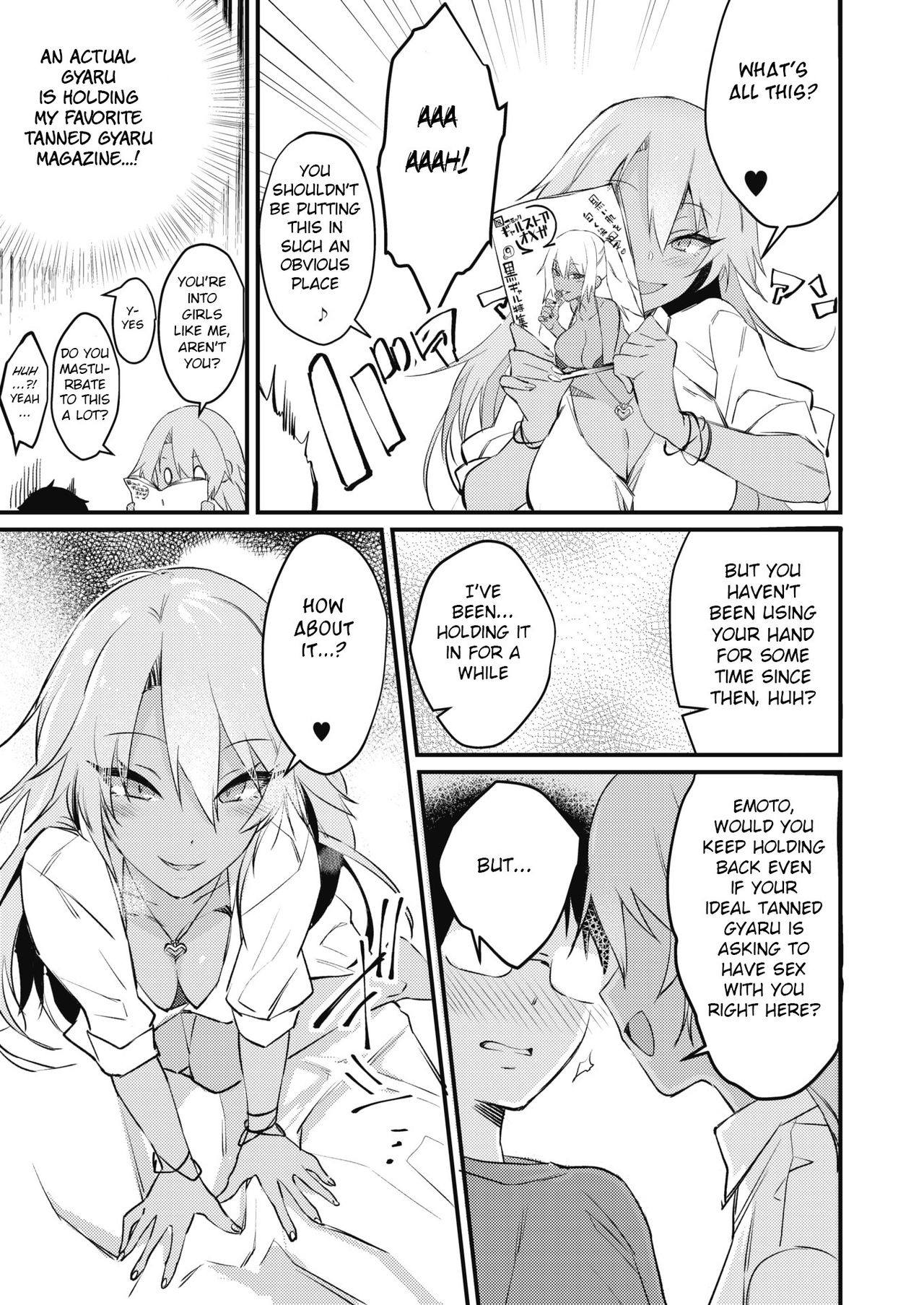 Kuro Gal wa Otaku ni Yasashii page 3 full