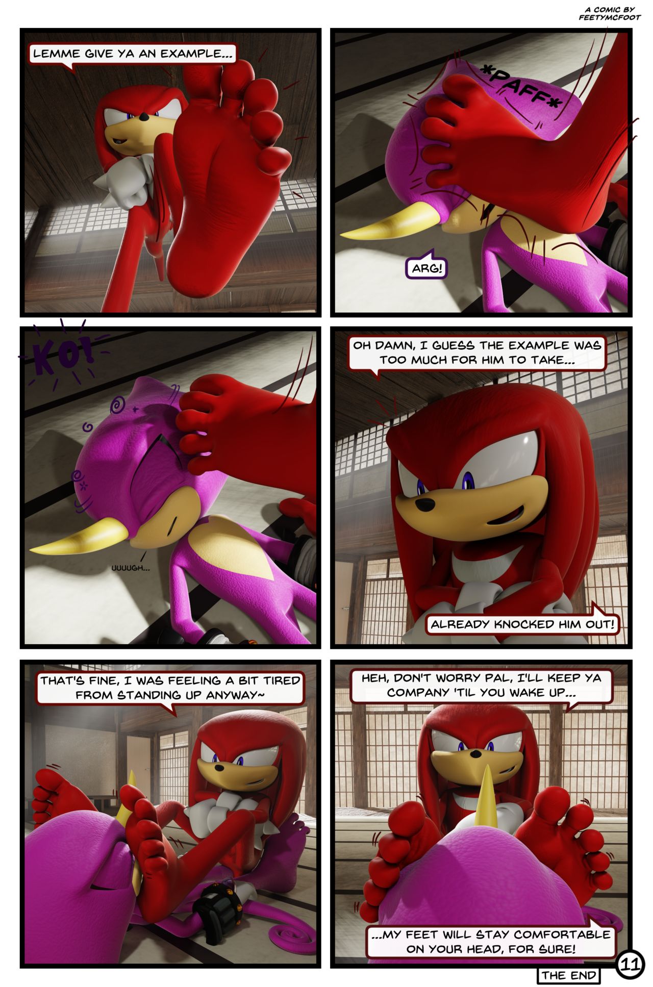 The Sparing Match page 11 full