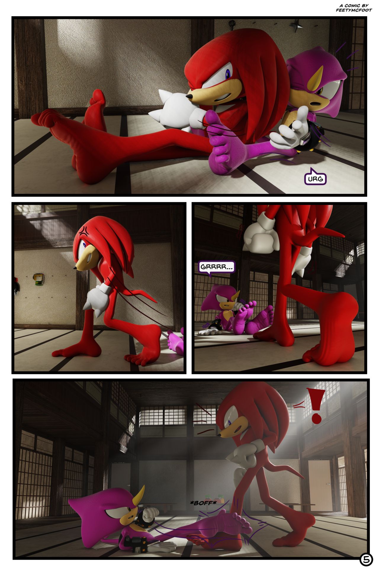 The Sparing Match page 5 full