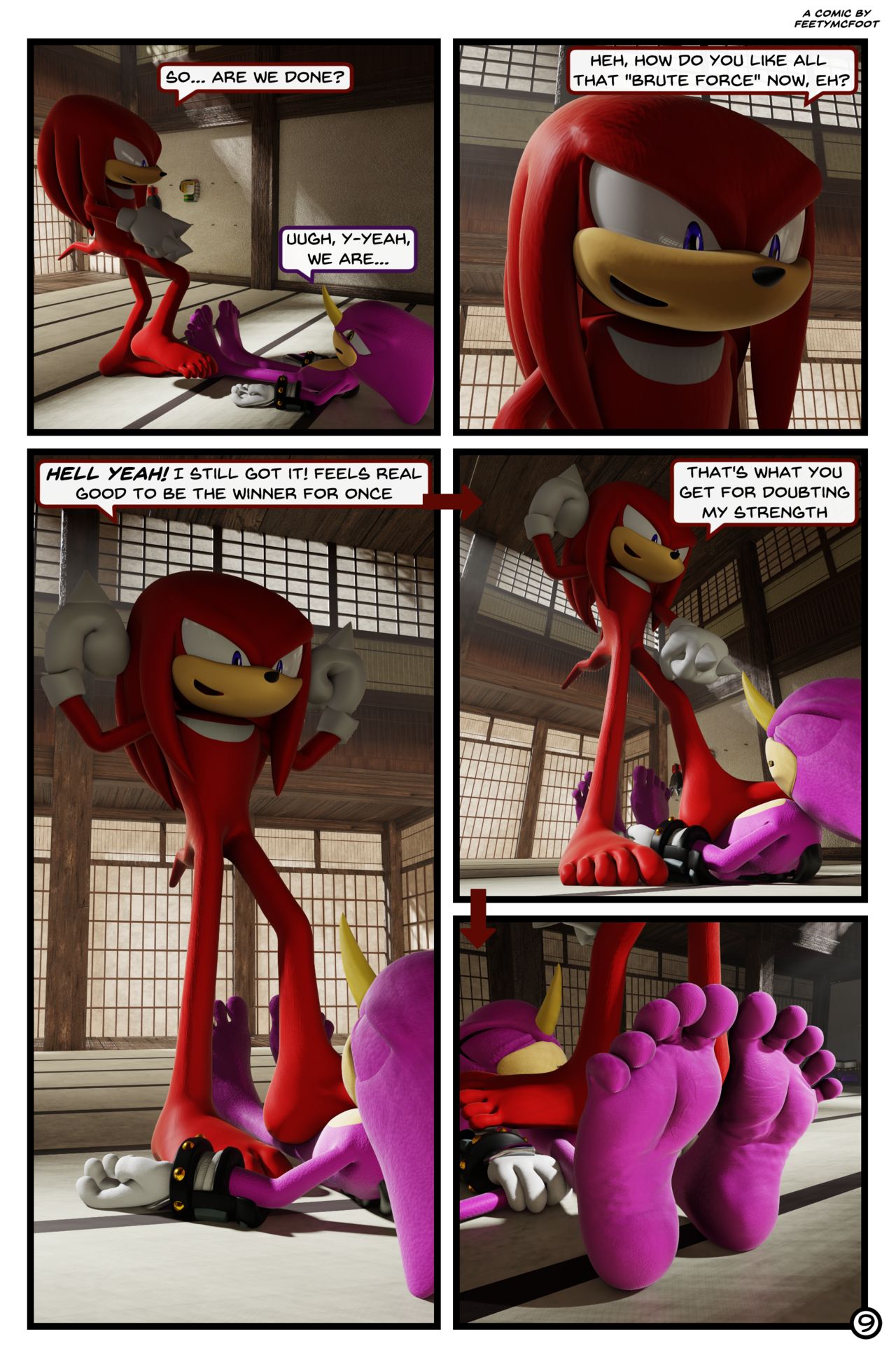 The Sparing Match page 9 full