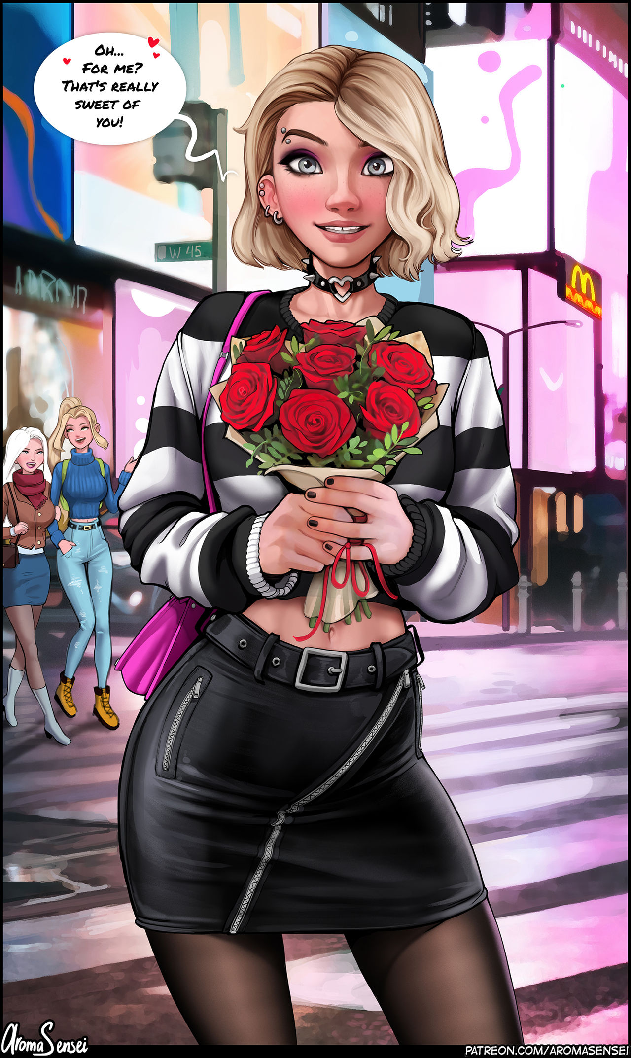 Aroma sensei - Gwen's going on a date! page 8 full