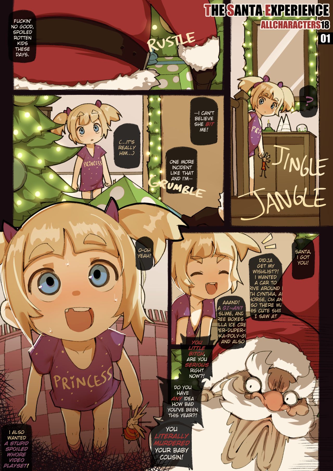 The Santa Experience - Page 1 - Comic Porn XXX