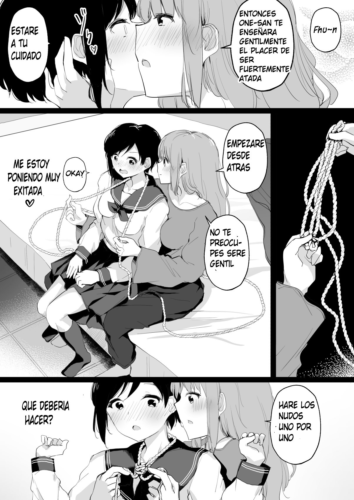 Do M Uraaka Joshi ga Kousoku Yuri Ecchi de Onna Doushi no Yosa o Oshiekomarechau Hon page 12 full