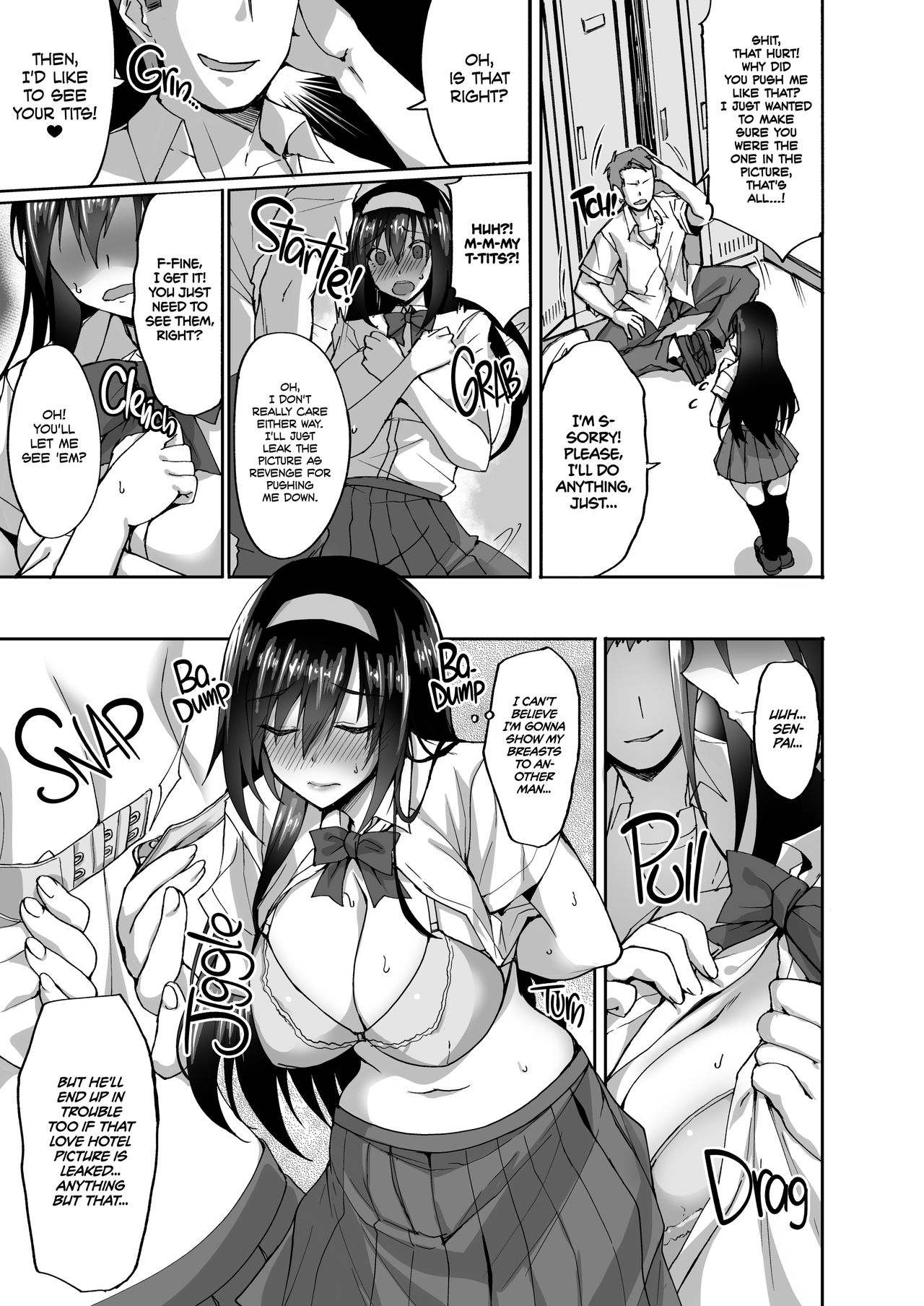 Netorare Kouhai Kanojo ~Shiranu Ma ni Ubaware Okasareta Shitai~ | Netorare Junior Girlfriend ~Taken and Fucked Behind His Back~ page 12 full