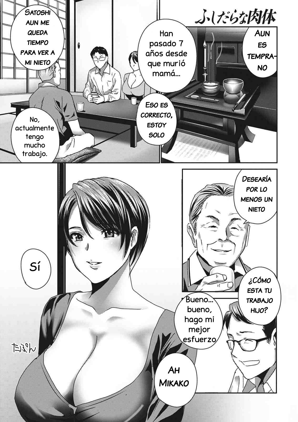 Fushidara na Nikutai | Slutty Body page 1 full