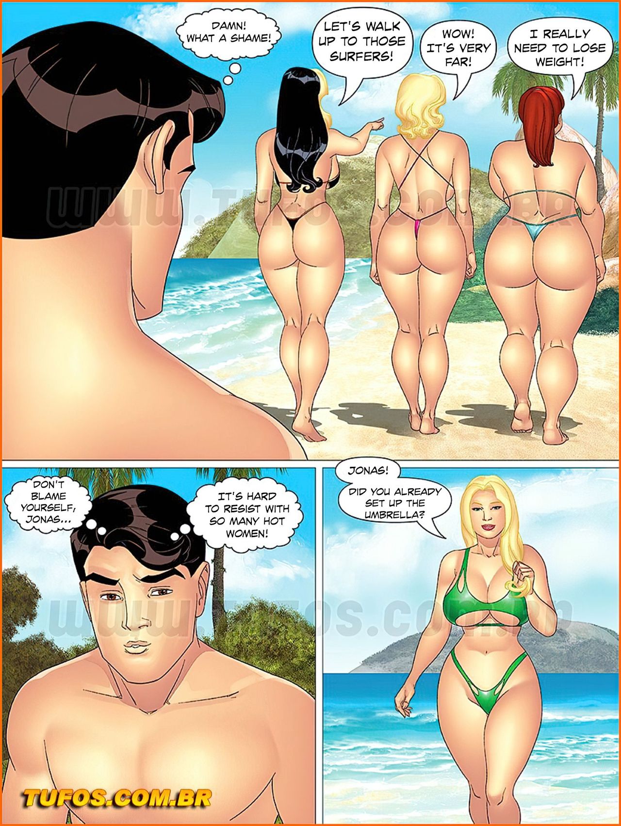 Tia, Primas E Cia .  - 26 - Beach Holidays - english page 4 full