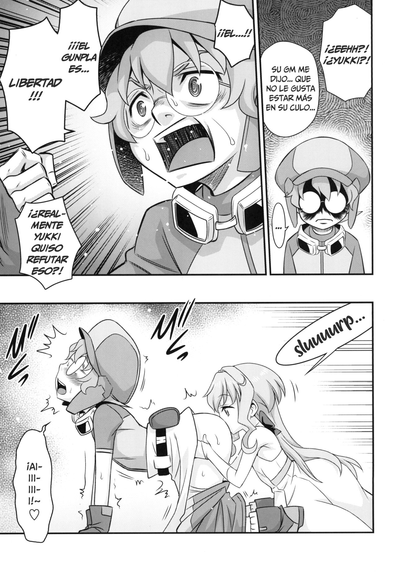 Sara-chan de Mass-Diver!! | ¡¡Mast-diving con Sarah-chan!! page 9 full