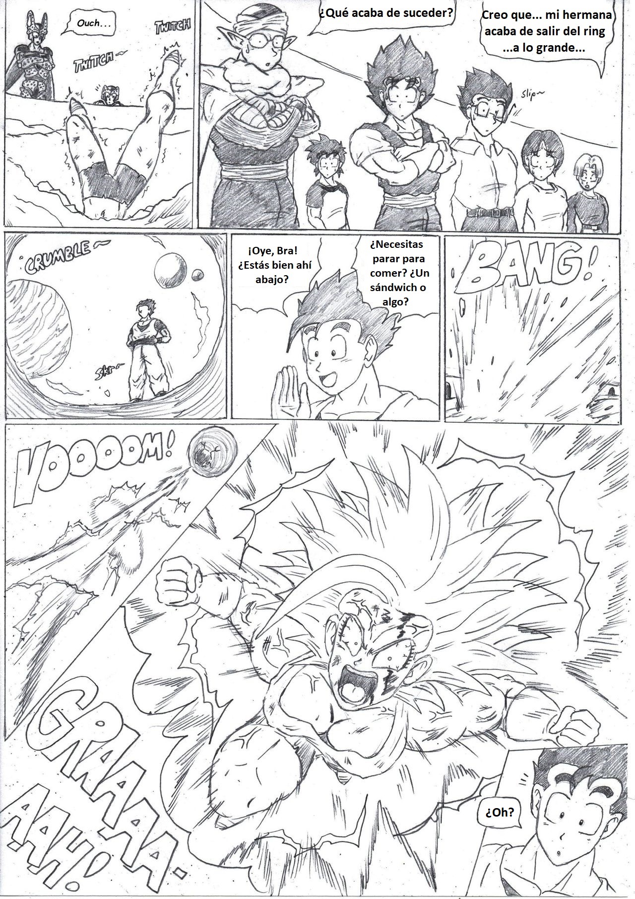 Amor fraternal - Sujetador Gohan X Español sin censura page 11 full