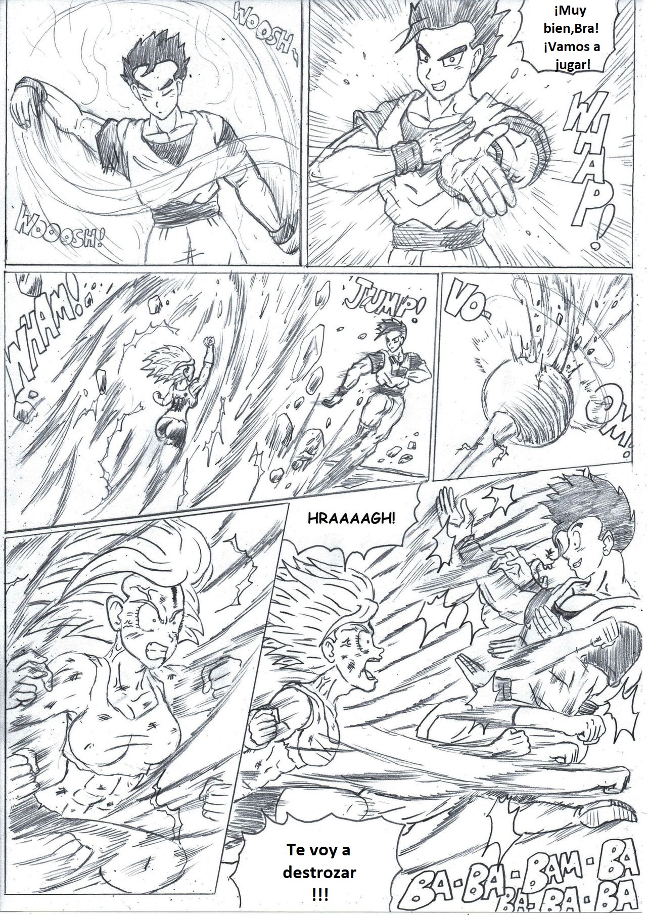 Amor fraternal - Sujetador Gohan X Español sin censura page 12 full