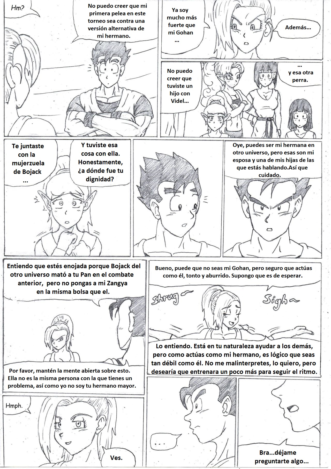 Amor fraternal - Sujetador Gohan X Español sin censura page 3 full
