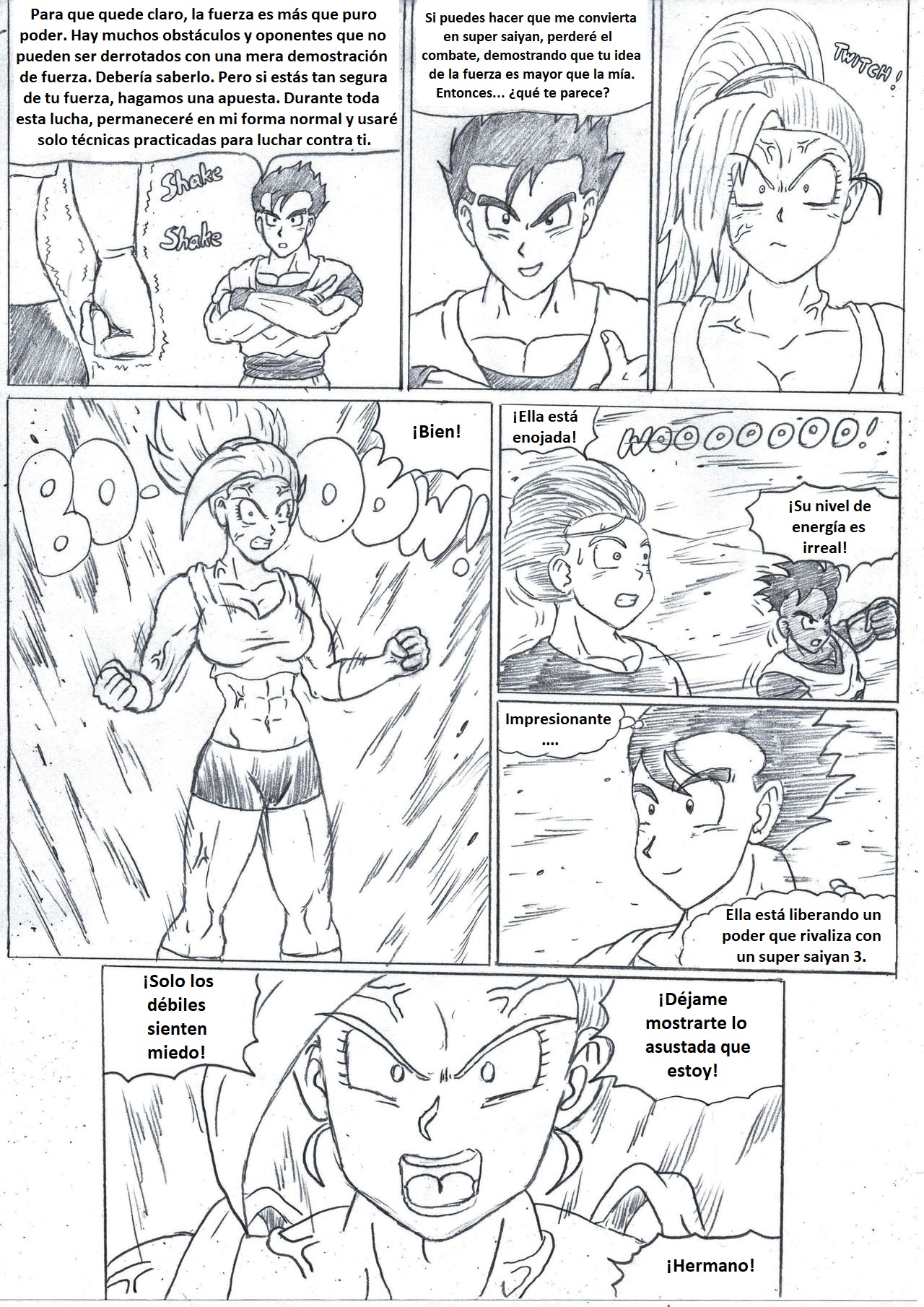 Amor fraternal - Sujetador Gohan X Español sin censura page 5 full