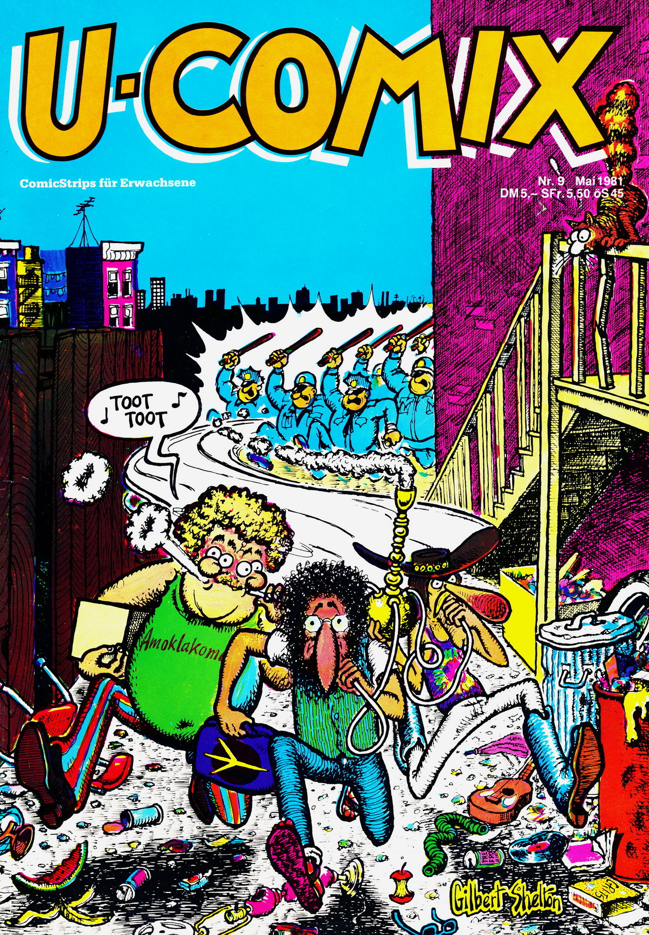 U-Comix #009 page 1 full