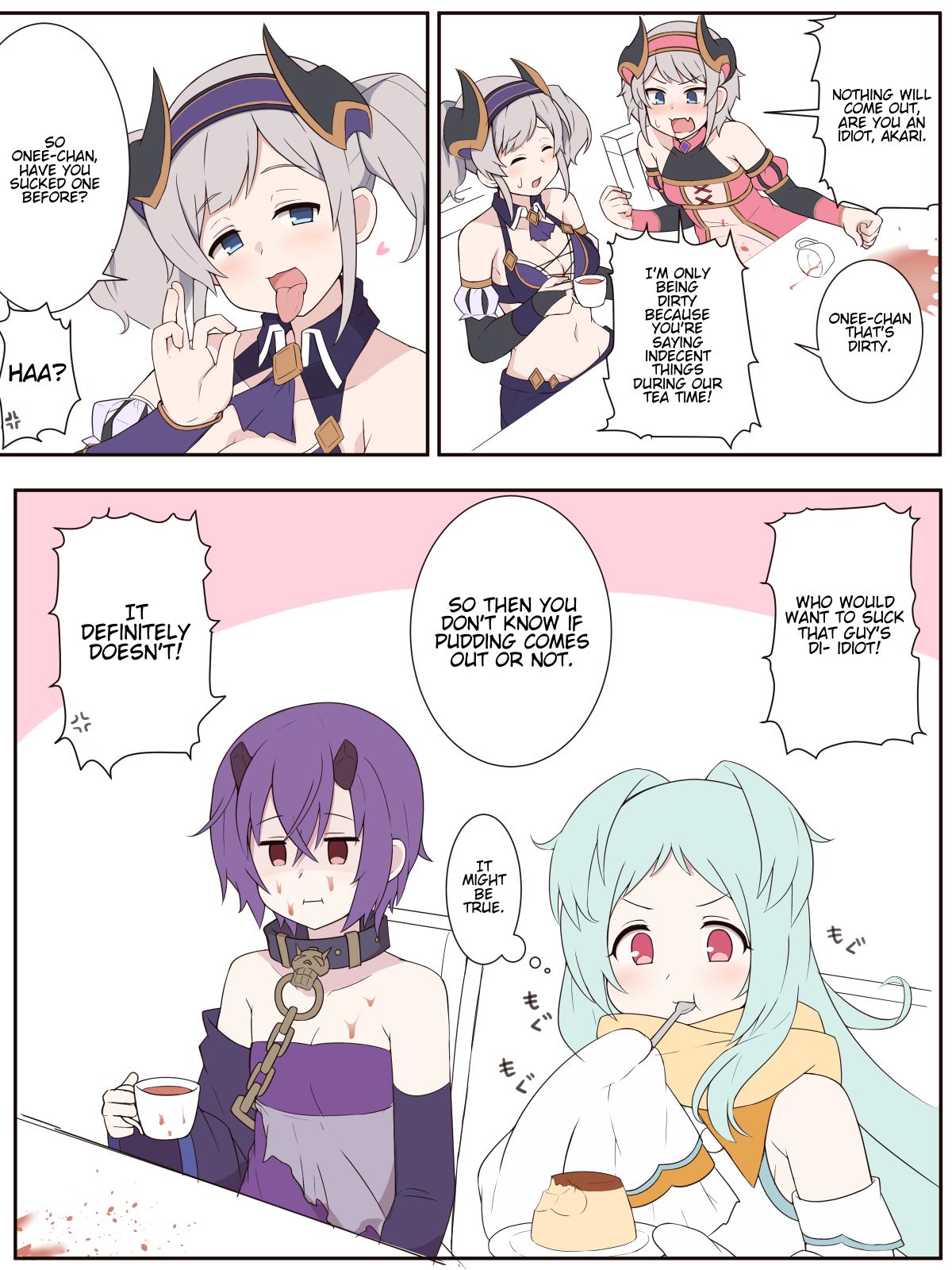 Miyako to Ochinpo Purin no Ohanashi | The Story of Miyako-chan and the Penis Pudding page 2 full