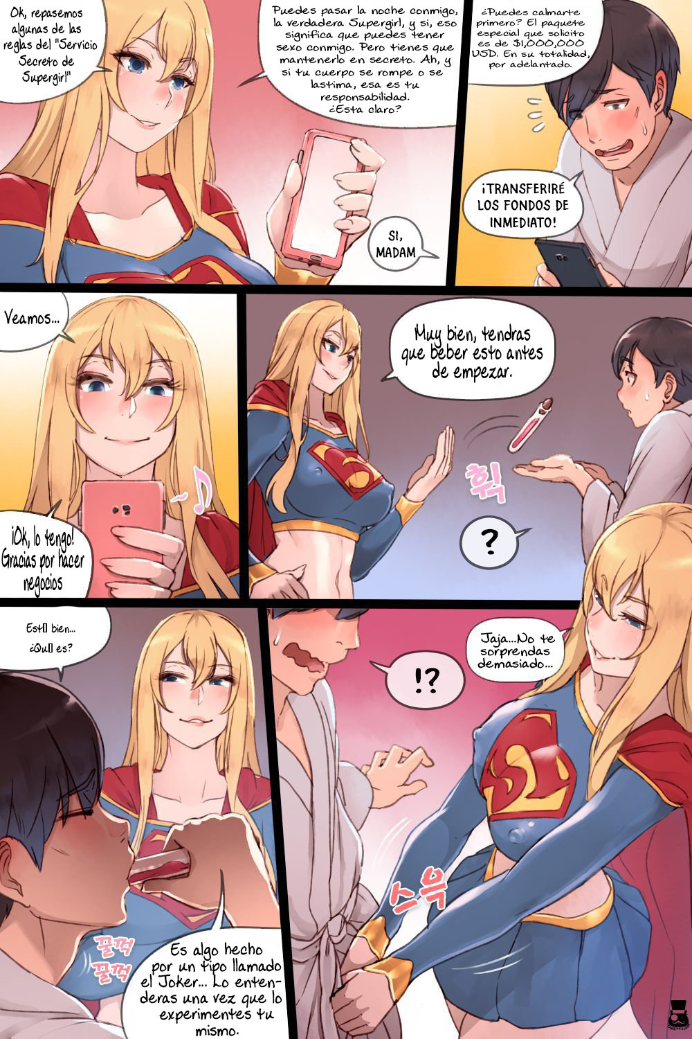 Supergirls Secret Service page 4 full