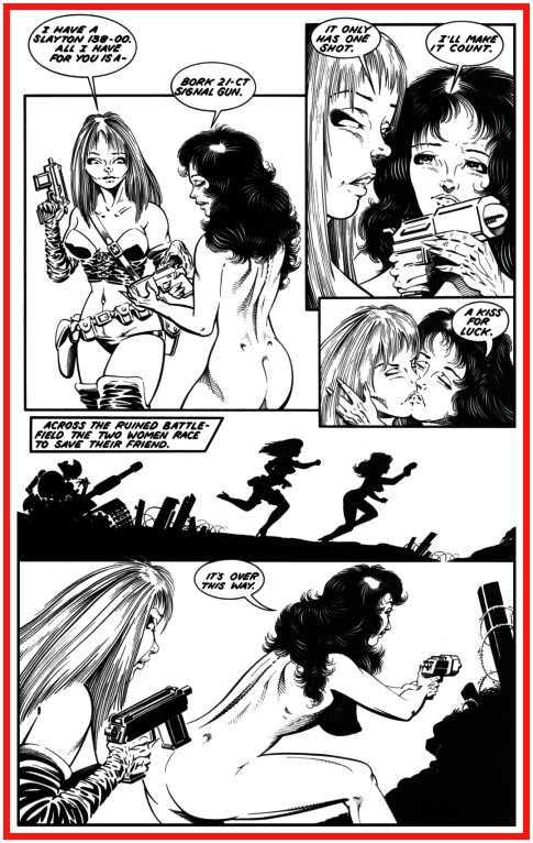 Bondage Girls at War #02 : Man Trouble and a Whip page 12 full