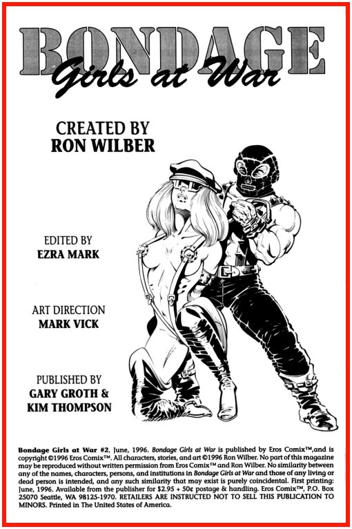 Bondage Girls at War #02 : Man Trouble and a Whip page 2 full