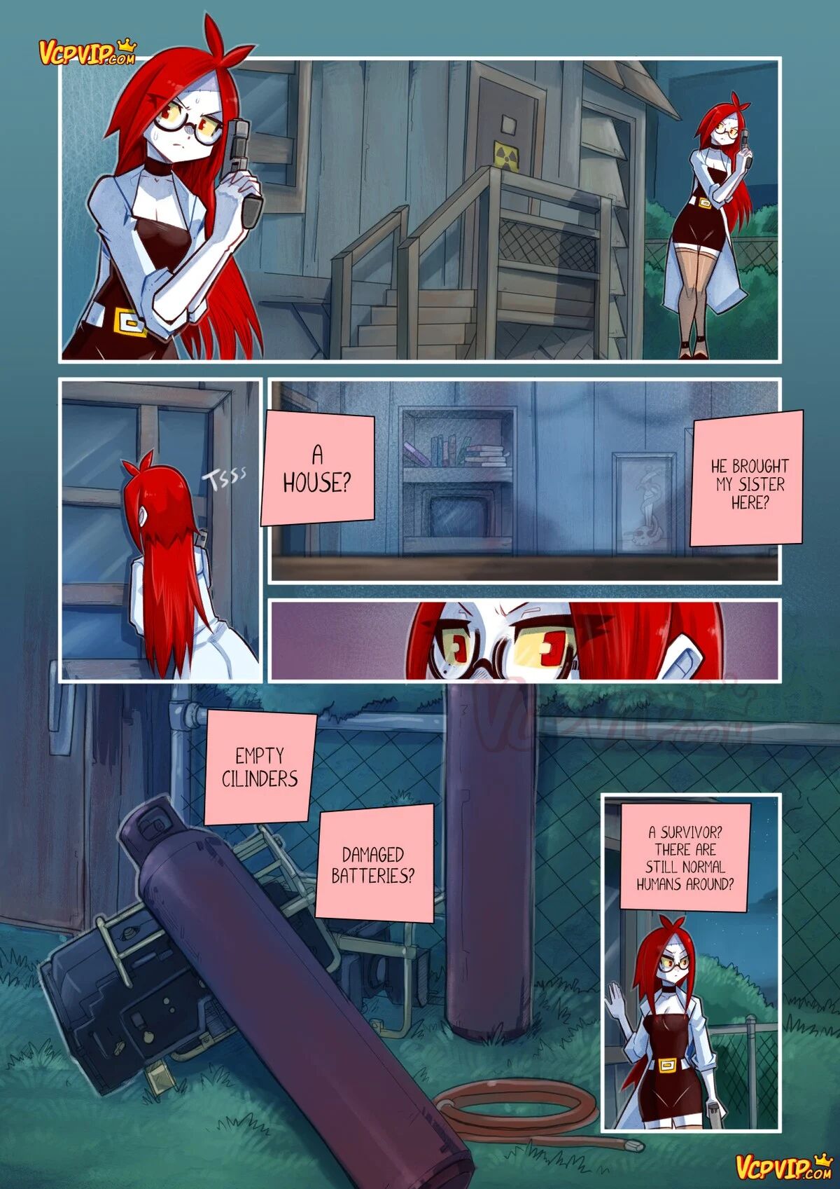 Cherry Road  7   - Concerns Of A Zombie - english page 8 full