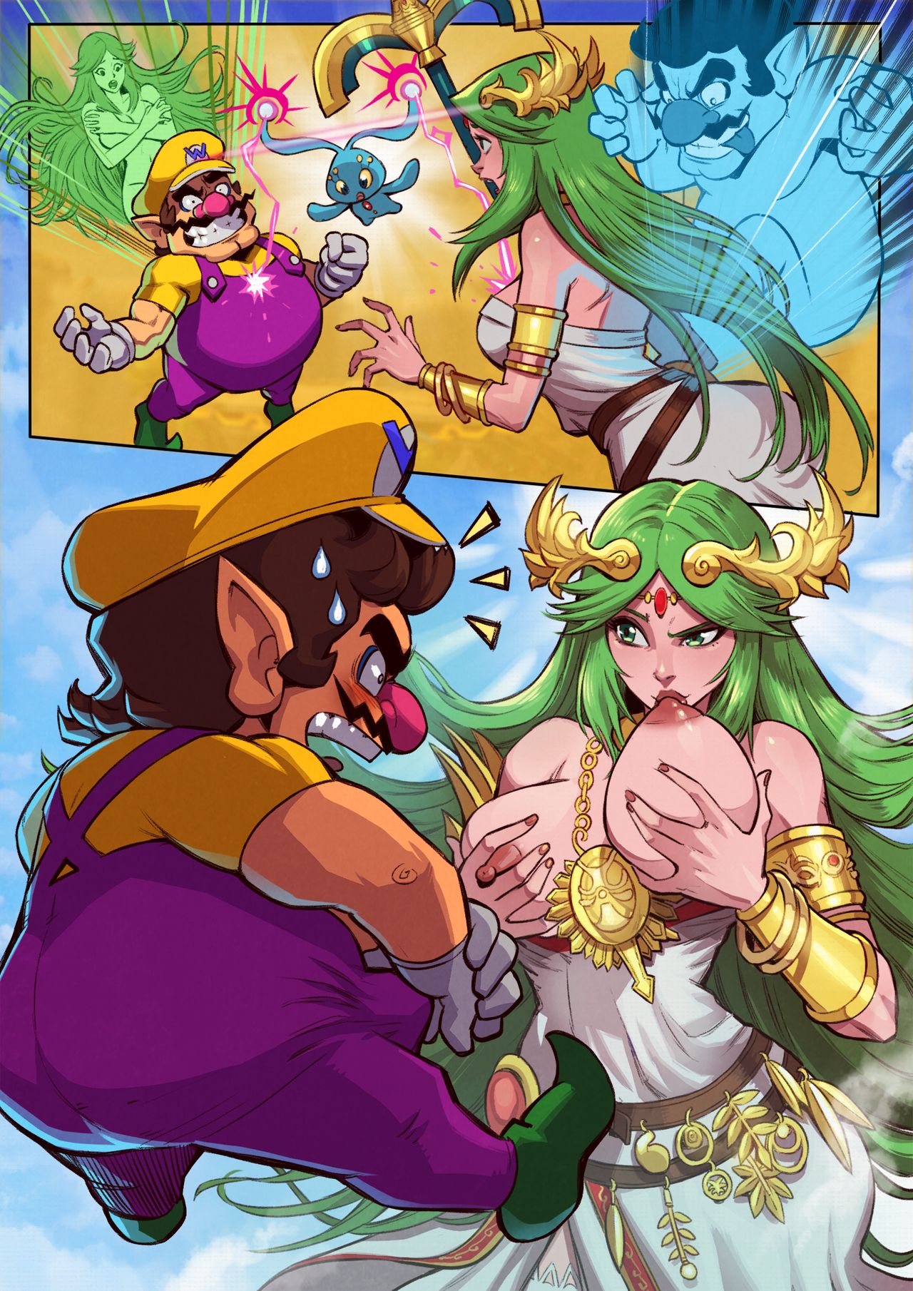 Palutena & Wario bodyswap page 10 full