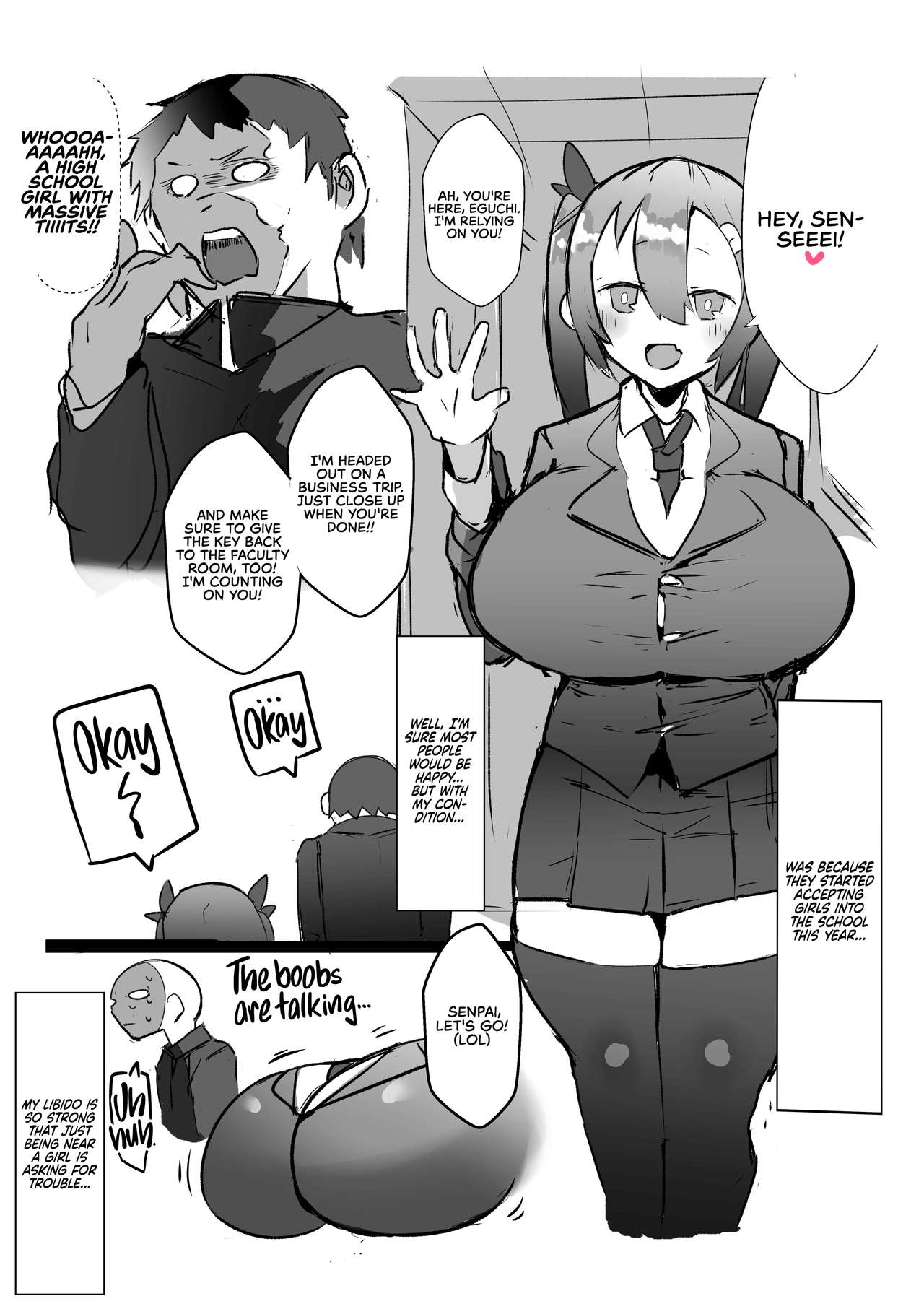 Kouhai ga Bakunyuu de Ero Sugiru Ken ni Tsuite | The Case of my Junior Being Too Sexy Because of Her Huge Boobs page 6 full