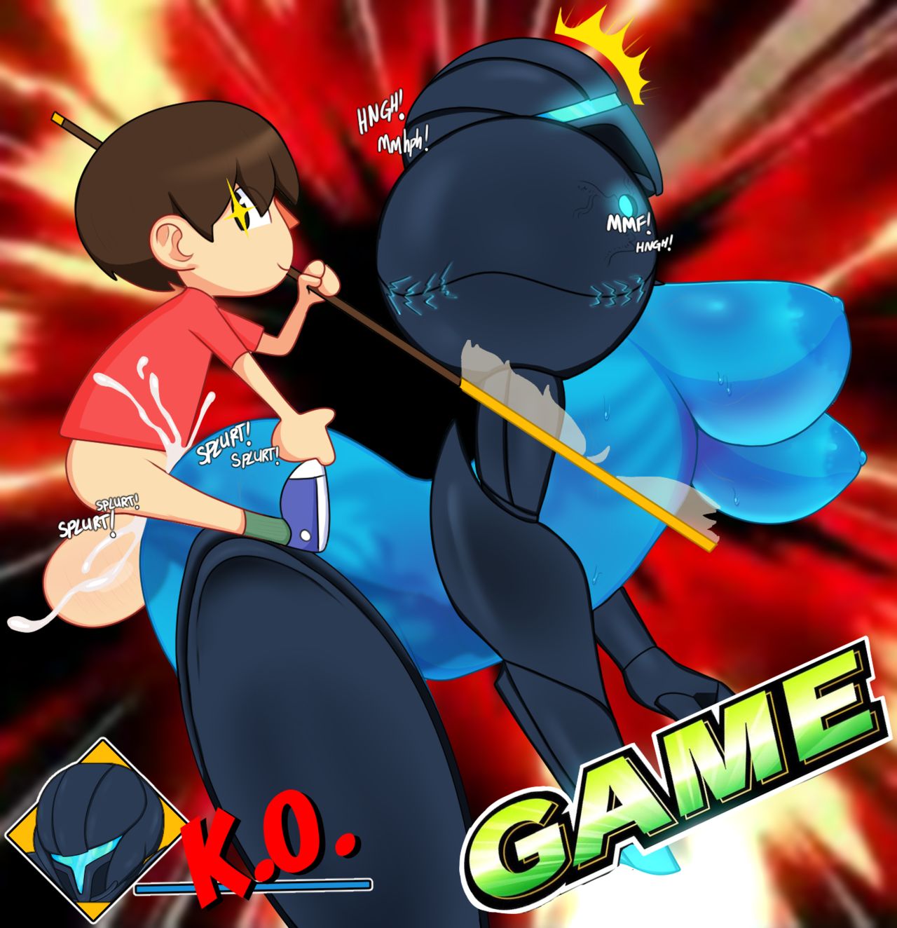 Dark Samus vs Villager page 3 full
