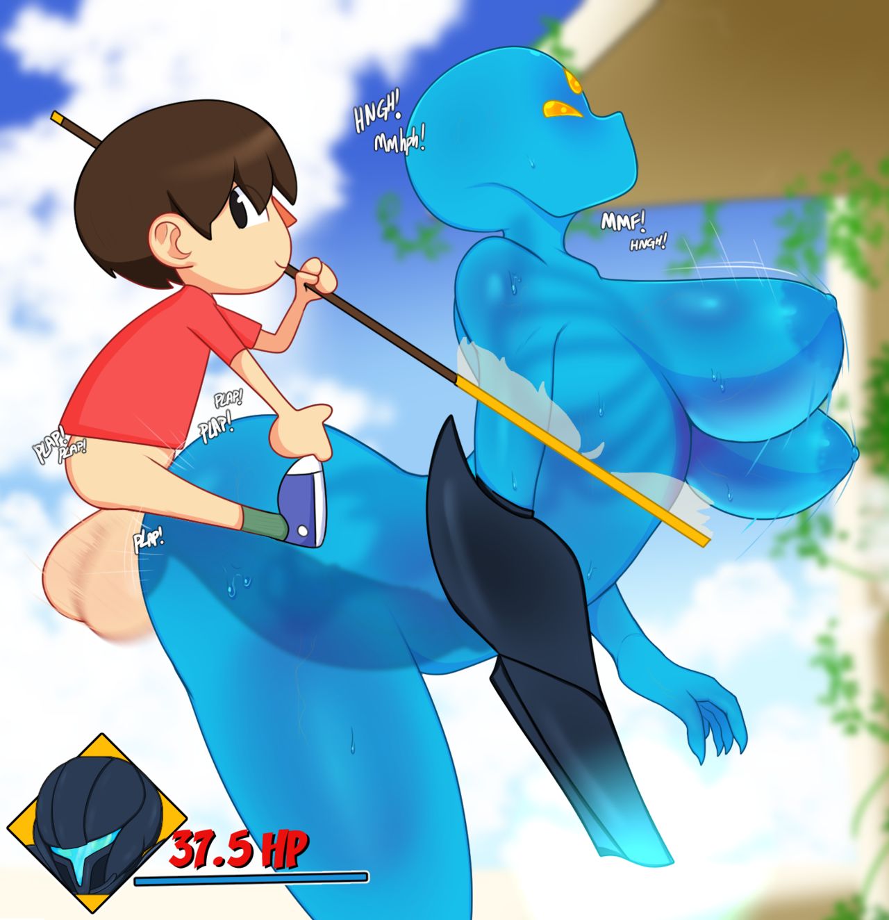 Dark Samus vs Villager page 5 full