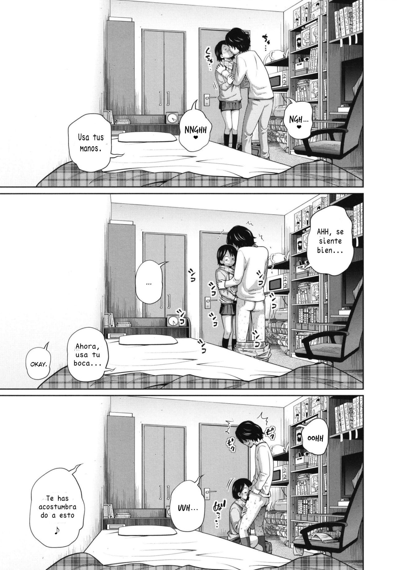Kono Naka ni Kinshin Soukan Shiteiru Musume ga 3-nin Imasu #02 | Entre estas chicas hay 3 que mantienen relaciones sexuales incestuosas #2 page 5 full