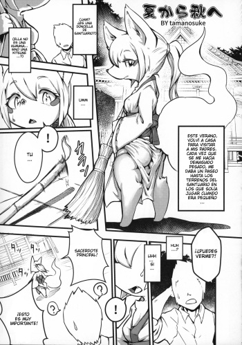 (C97) [Mayoineko (Tamanosuke)] Natsu kara Aki e (Kemokko Lovers 10) [Spanish] cover