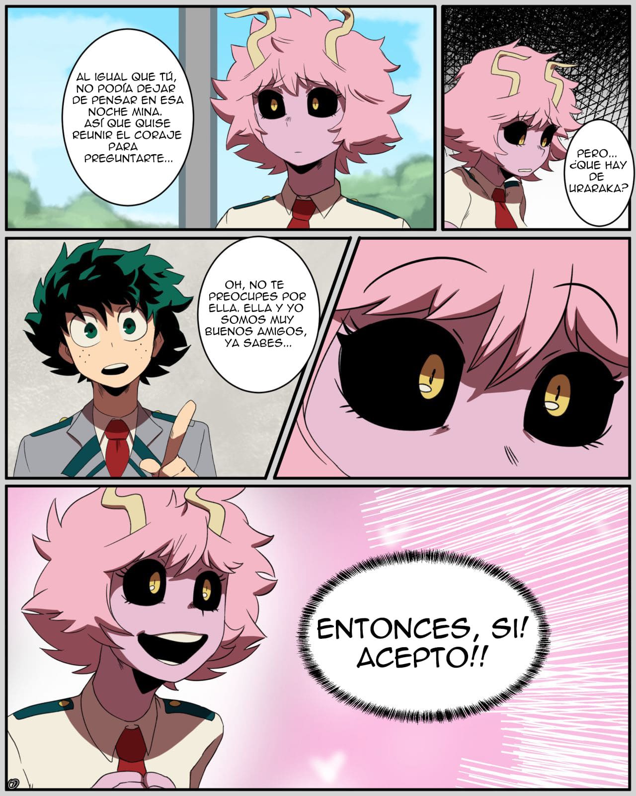 Mina X Izuku - Page 8 - Comic Porn XXX