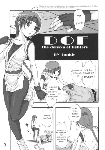 [3g (Junkie)] DOF - The Densya of Fighters (Yuri Sakazaki) [Spanish] [Jav.V] cover