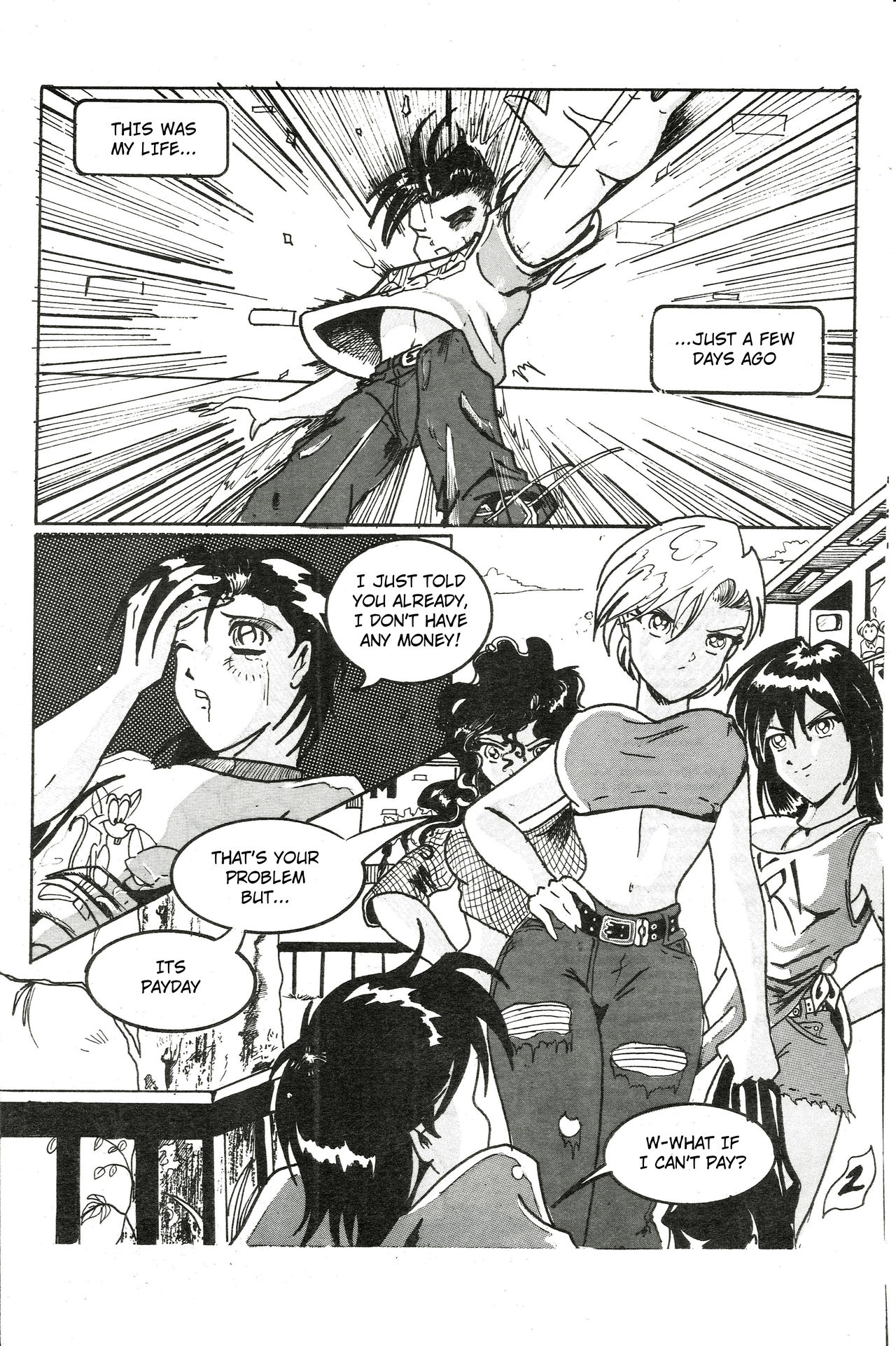 Chicas Trabajadoras -La Pelea- page 4 full