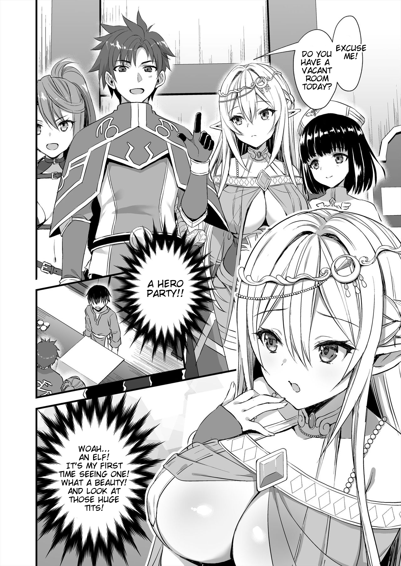 Isekai Elf Hatsujou no Magan | Horny Isekai Elf's Evil Eye page 3 full