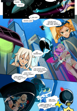 Intergalactic comic 4 - Metrica and starr