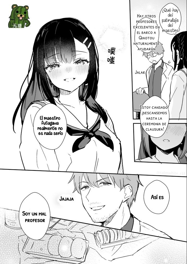 Un festival cultural donde dos personas estan solas JK MIYAKO NO VALENTINE precuela page 10 full