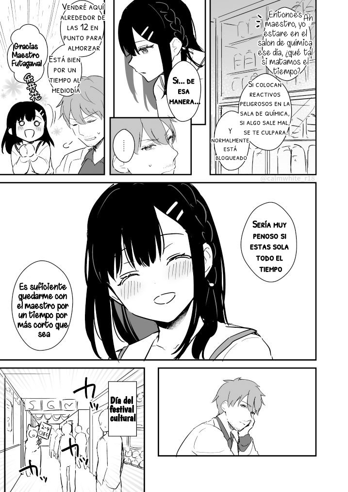 Un festival cultural donde dos personas estan solas JK MIYAKO NO VALENTINE precuela page 5 full