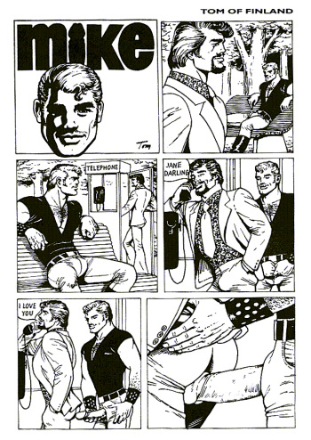 [Tom of Finland] Mike - Phone Booth cover