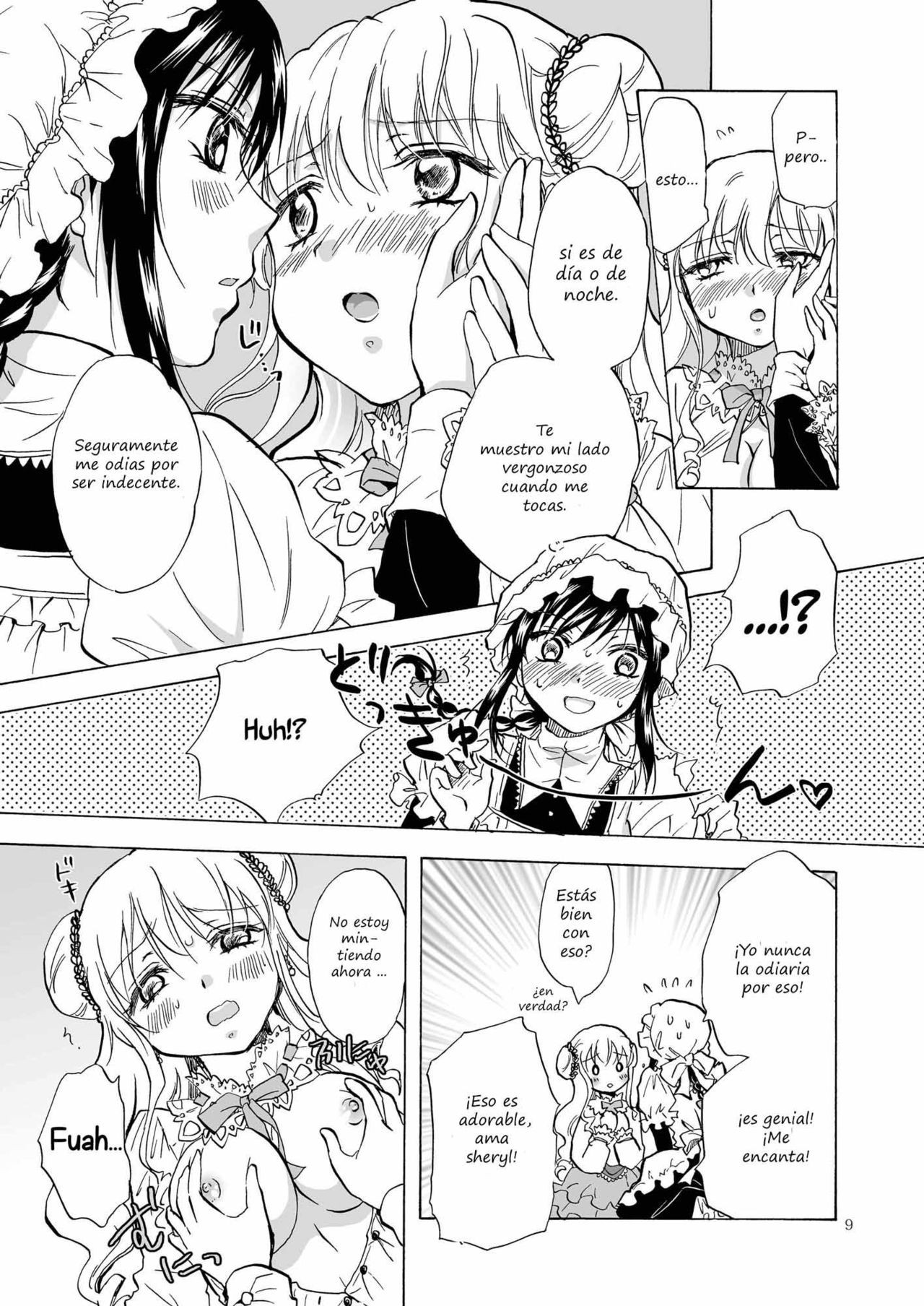 Ojou-sama to Maid-san ga Yuriyuri Suru Manga page 9 full