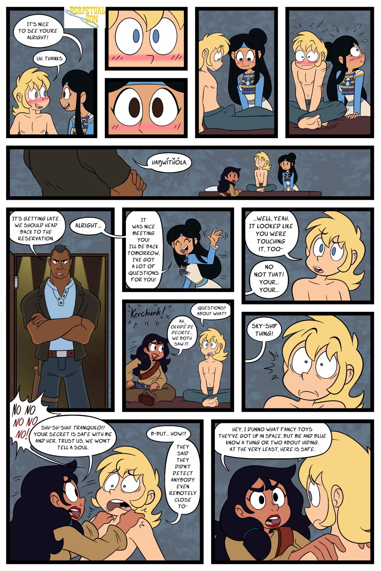 Perpetual Son: The Thing About These Human Girls page 7 full