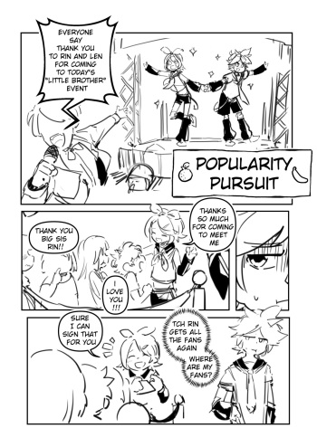 [Kenoru] Popularity Pursuit cover